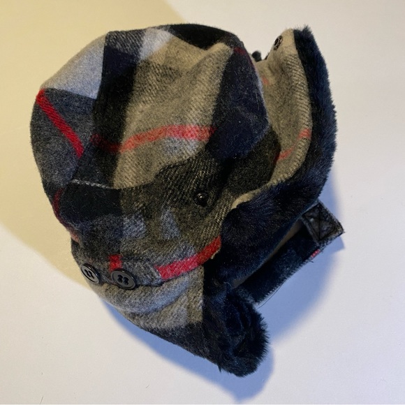 Triple 5 SOUL vintage trapper hat, wool blend, clean, no sign of wear, faux fur - Picture 4 of 11